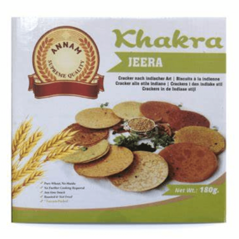 Annam Khakra Jeera 180g