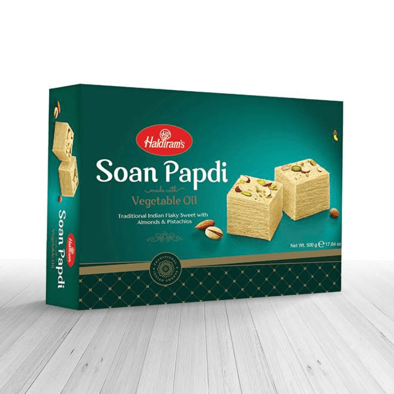 Haldirams Sweet Soan Papdi (Veg Ghee) 500g