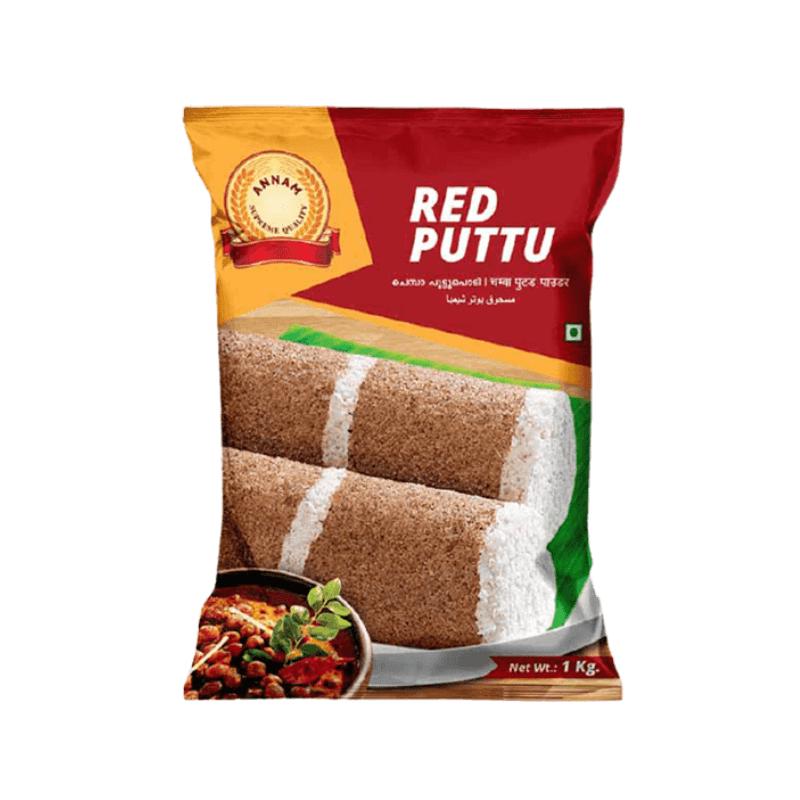 Annam Red Puttu Flour Roasted 1kg