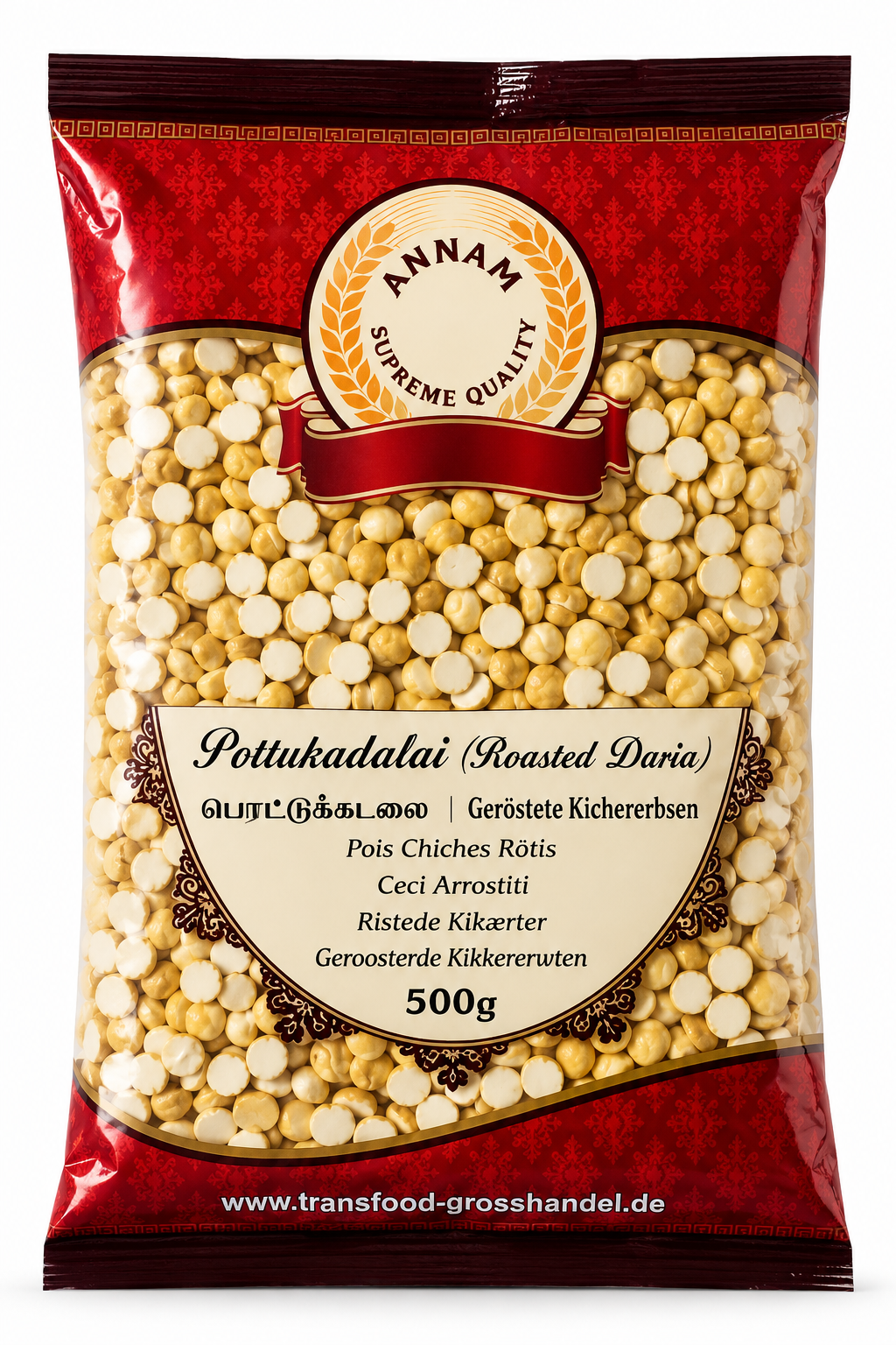 Annam Daria with Skin (Roasted Chana whole)  225g