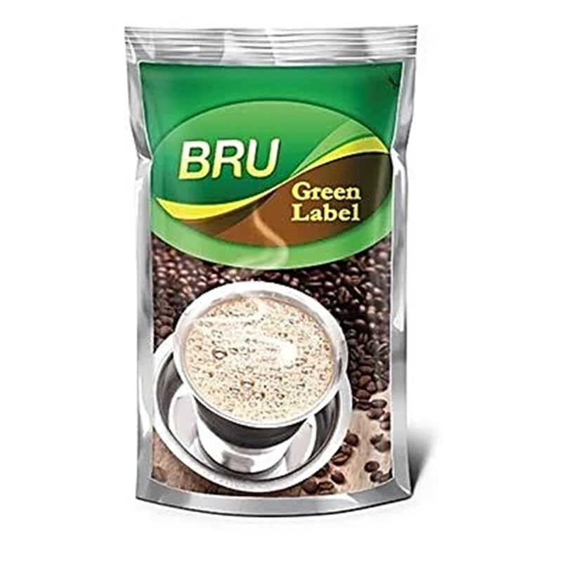 BRU Green Label Filter Coffee Powder 500g