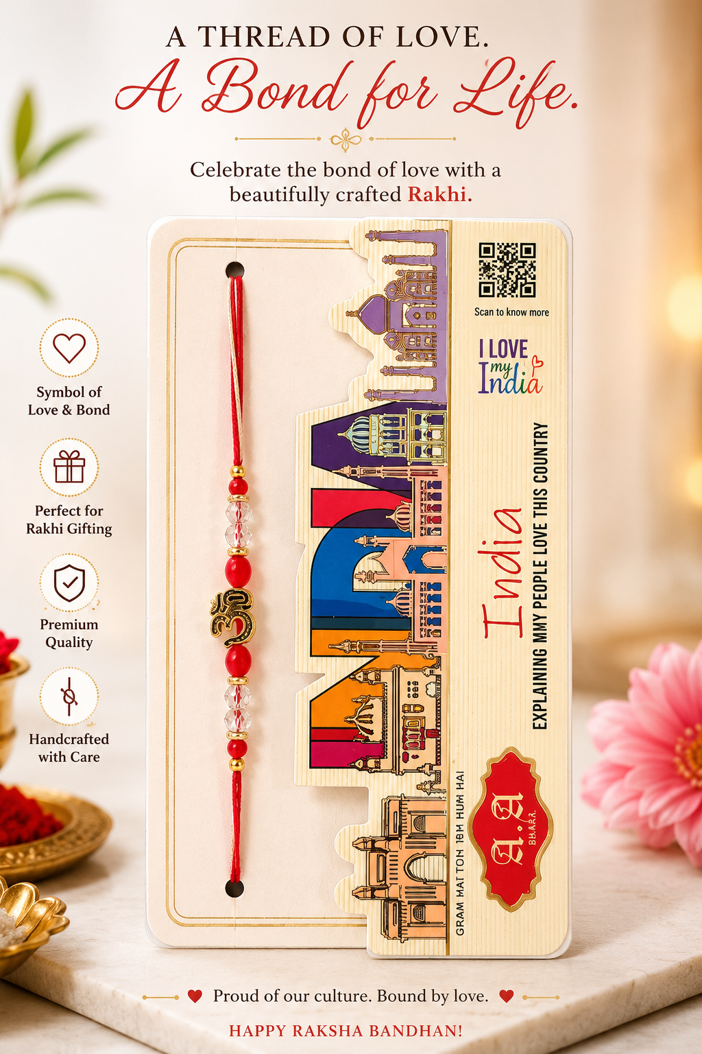 Rakhi 1 Stk. (Design 3)