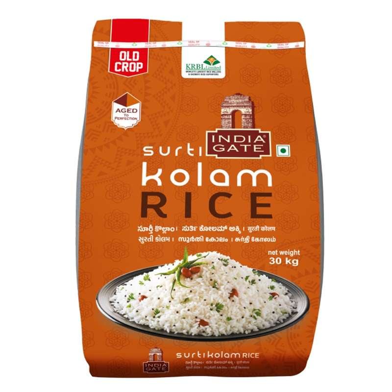 Kolem Rice India Gate Surati Kolam Rice 5kg – Indira Foods